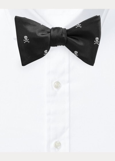 Ralph Lauren Skull-and-Crossbones Bow Slips Herre Danmark (UCQIX7941)